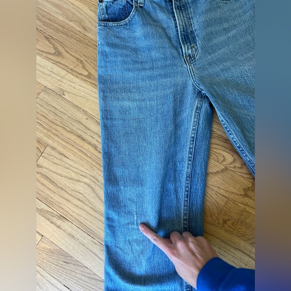 Abercrombie & Fitch 90s Straight Ultra High Rise Jeans 28/6L - Picture 5 of 7
